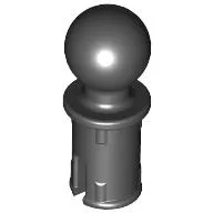 Technic Pin with Friction Ridges Lengthwise and Towball