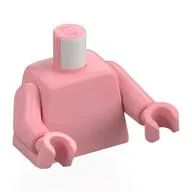 Torso, Warm Pink Arms and Hands [Plain]