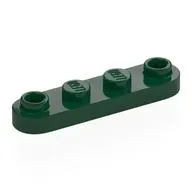 Plate Special 1 x 4 Rounded with 2 Open Studs