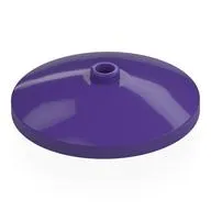 Dish 4 x 4 Inverted with Open Stud [Radar]