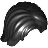 Hair Mid-Length Tousled with Center Part