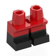 Legs Short with Black Feet Pattern [Plain]