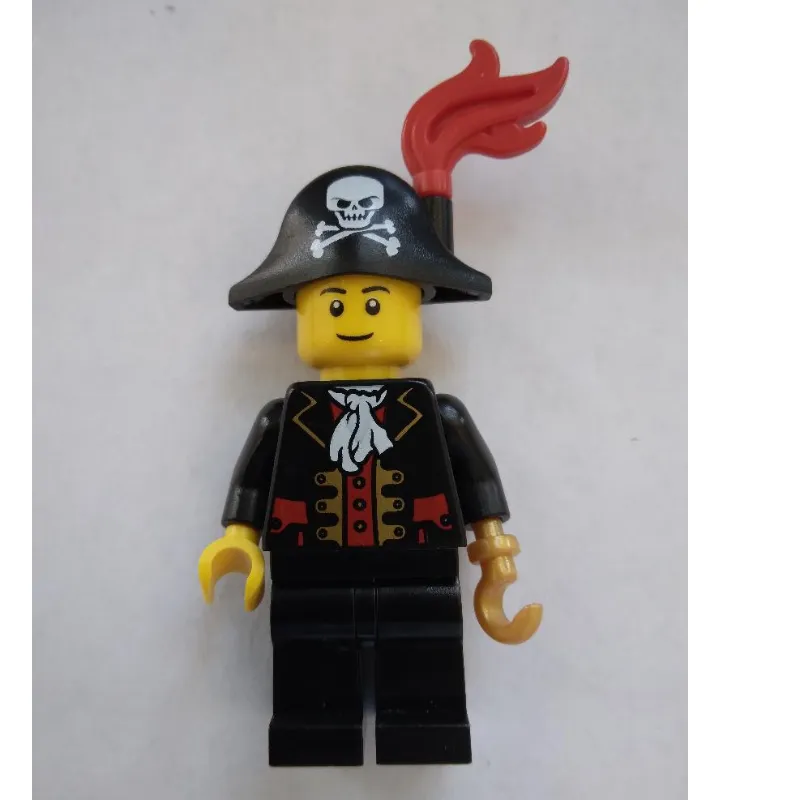 Pirate - Captain, Black Legs, Plume, Black Eyebrows