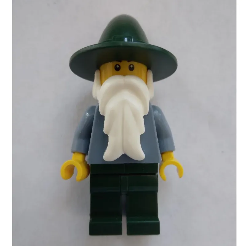 Wizard - Sand Blue Body, Dark Green Legs, Black Eyebrows