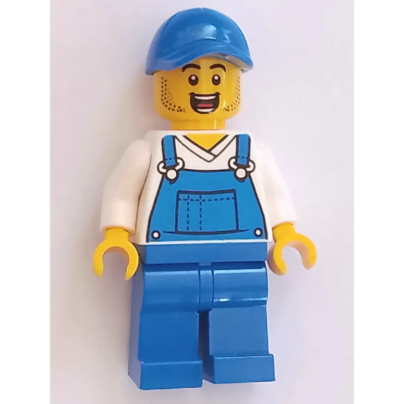 Blue Overalls, Blue Cap