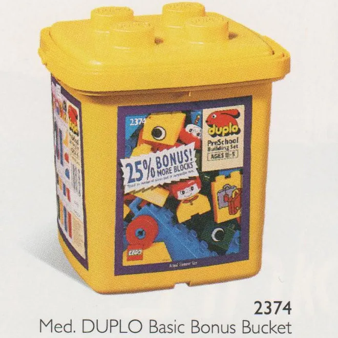 Medium DUPLO Basic Bonus Bucket