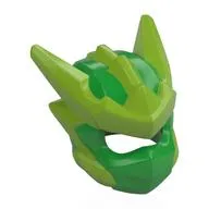 Wrap with Lime Spikes Pattern