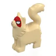 Animal, Cat with Red Spider-Man Mask print (Spider-Cat)