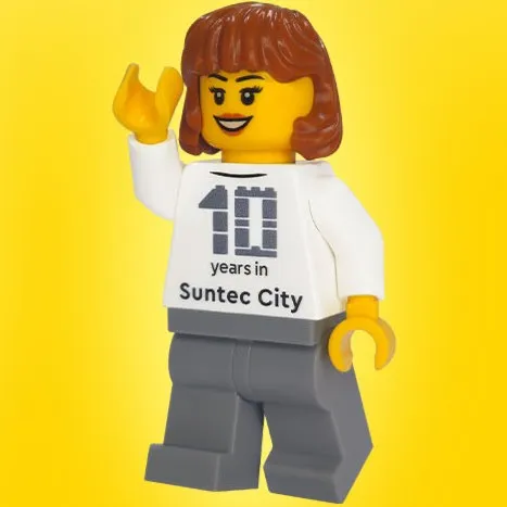 Celebrating 10 Years at Suntec City - Female Minifigure