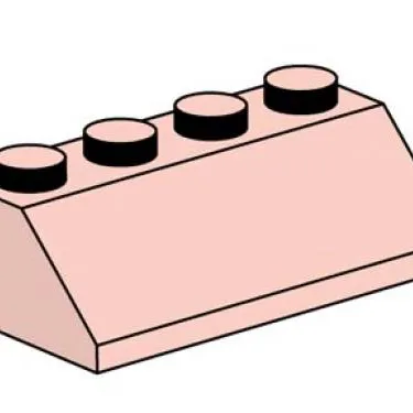 2 x 4 Roof Tile Sand Red