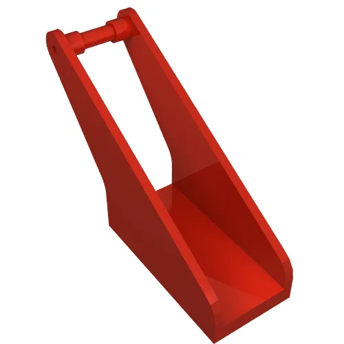 Hook, Fabuland Tow Hook - Arm, 2 x 4 Base