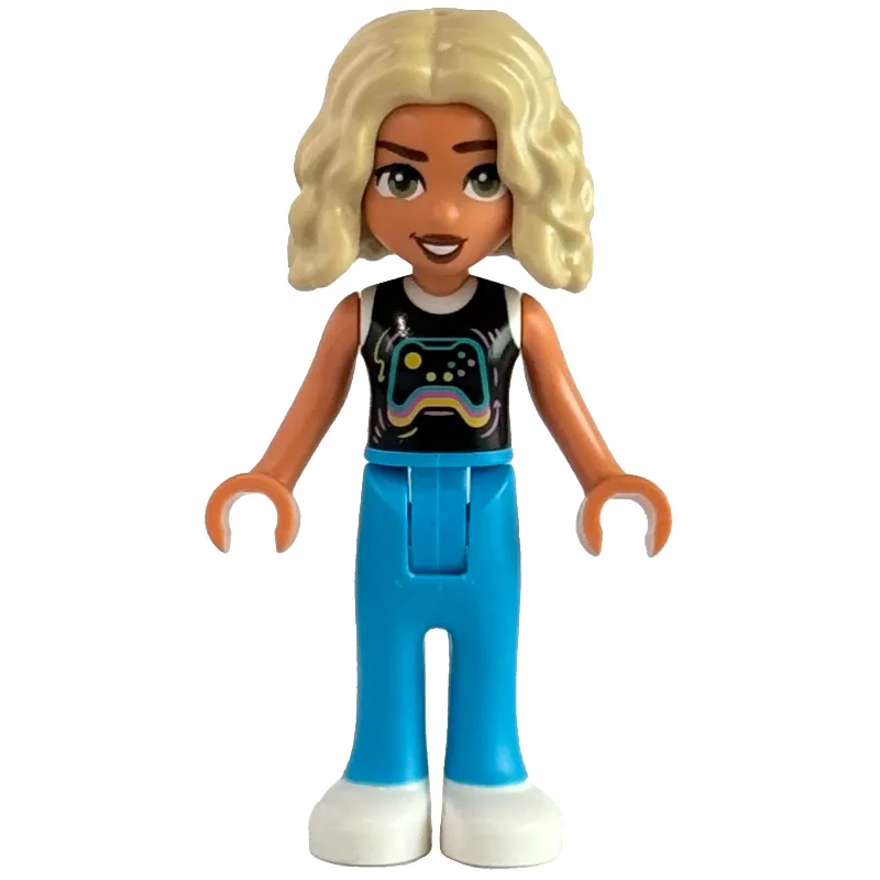 Nova - Black Top, Darl Azure Pants