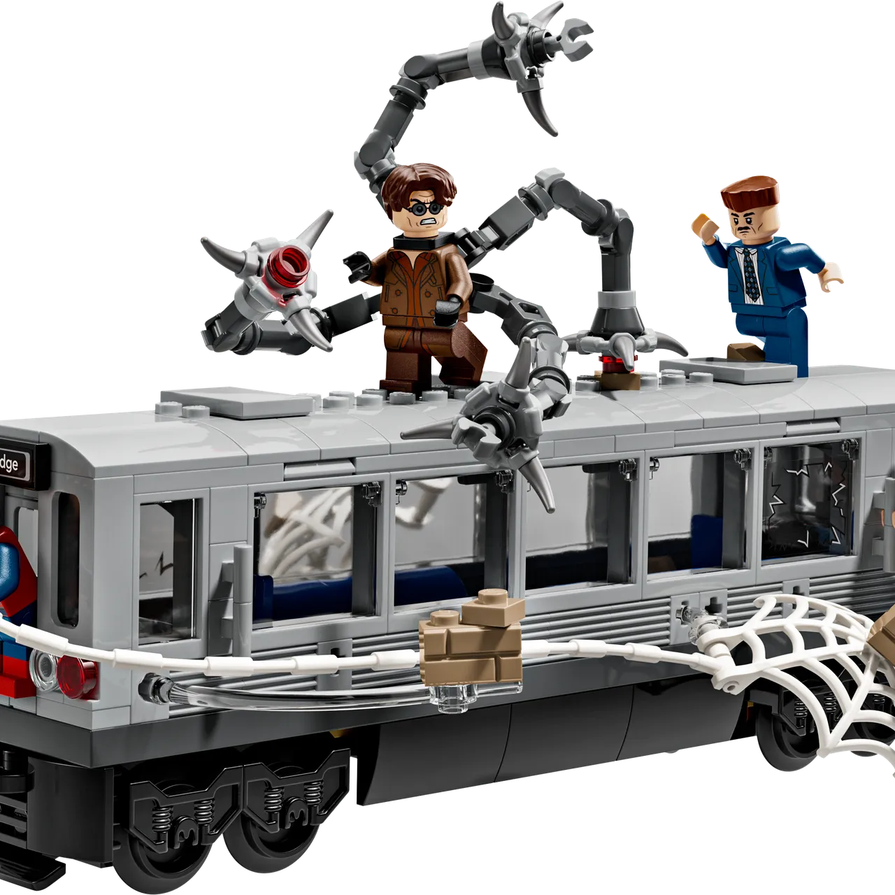Spider-Man vs. Doc Ock Subway Train Scene