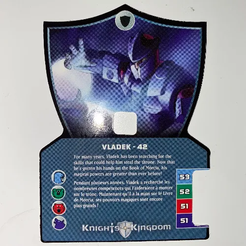 Trading Card, Knights Kingdom II, Vladek - 42