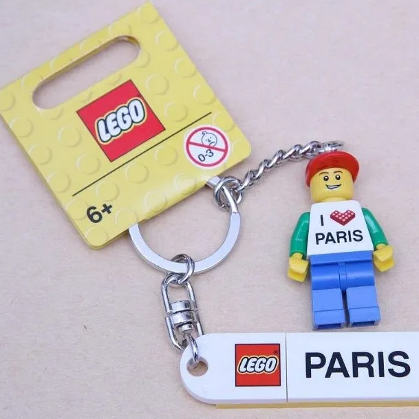 Paris Key Chain