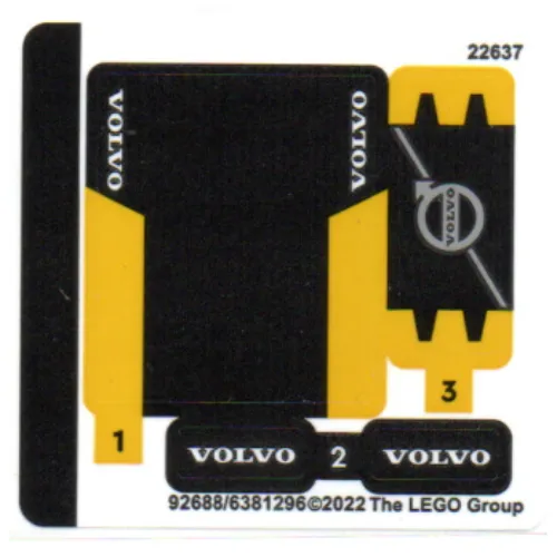 Sticker Sheet for Set 30433-1