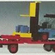 Low-Loader with Fork Lift Truck