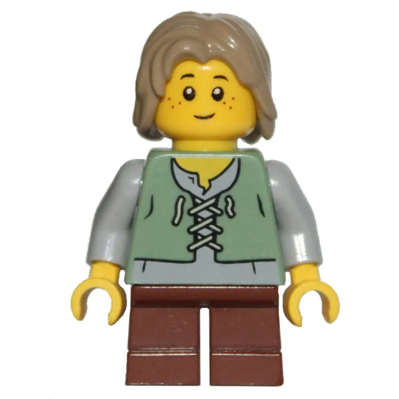 Peasant (Kingdoms) - Dark Tan Hair