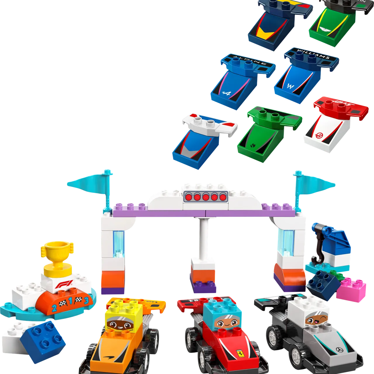 F1 Team Race Cars & Drivers