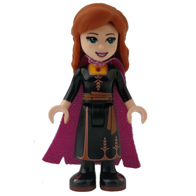 Anna - Black Dress, Cape