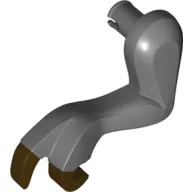 Animal Body Part, Dinosaur, Tyrannosaurus Rex Arm / Leg, Left, Small, Dark Brown Claws Print