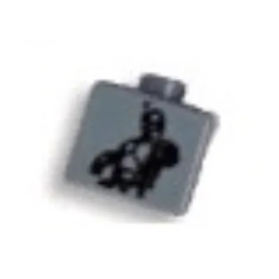 Pen Bead, Square with Jango Fett Print
