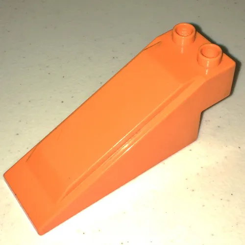 Duplo Road Section Slope with 2 Studs on Top