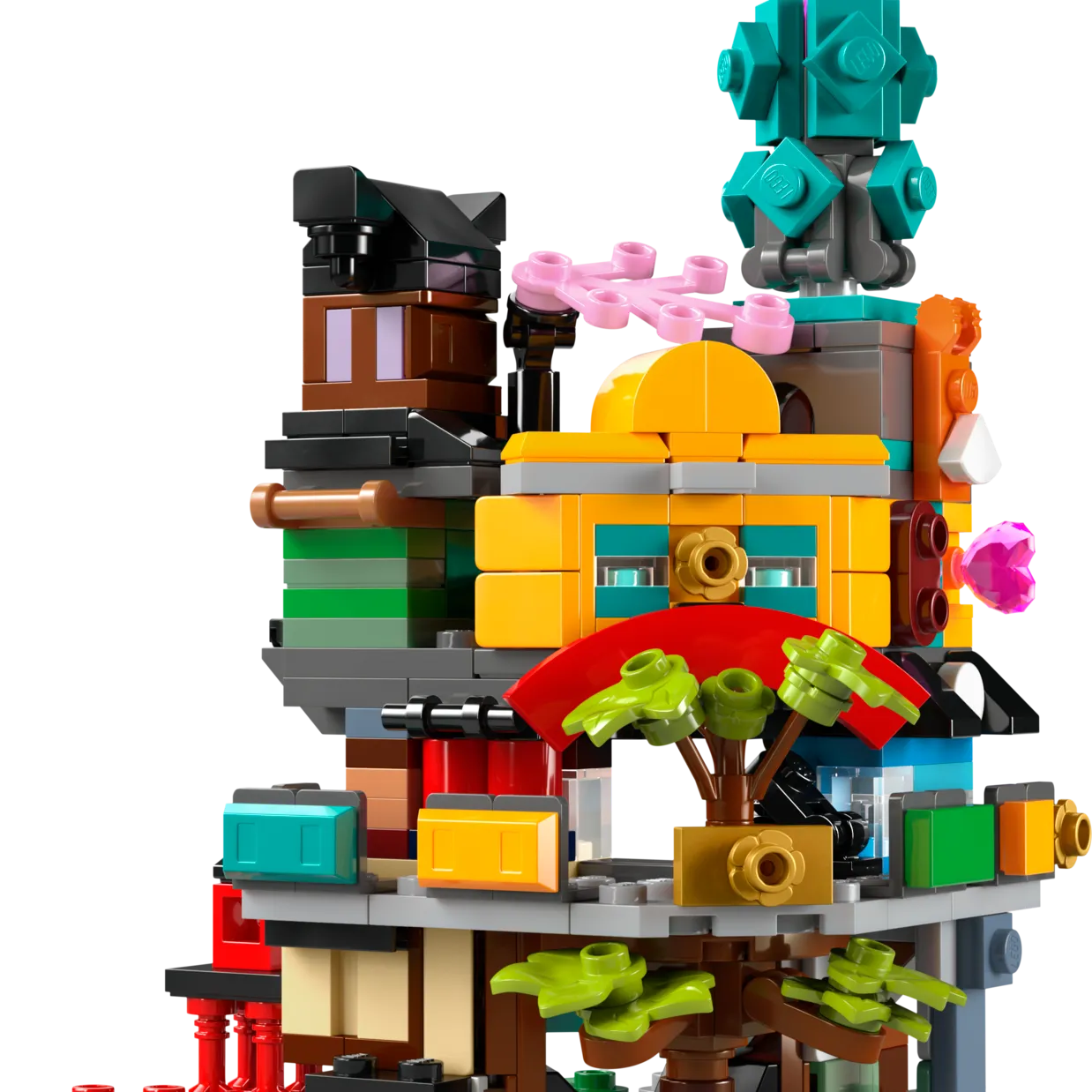 Micro NINJAGO City Gardens