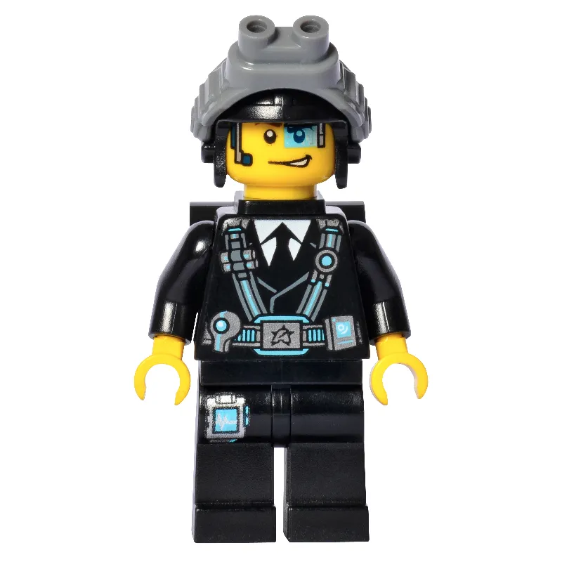 Agent Curtis Bolt with Neck Bracket and Goggles