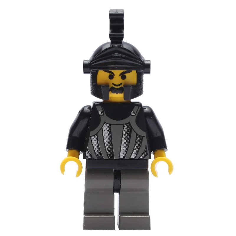 Knight (Fright Knights) - Black Helmet, no Plume