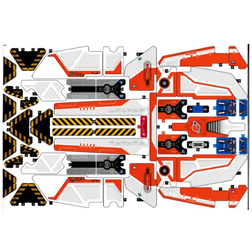 Sticker Sheet 1 for Set 42181-1