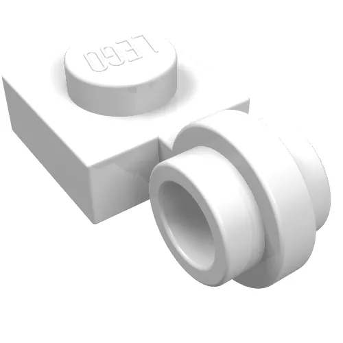 Plate Special 1 x 1 with Clip Light, Bar Hole [Thin Ring]