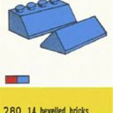 Sloping Roof Bricks, Red