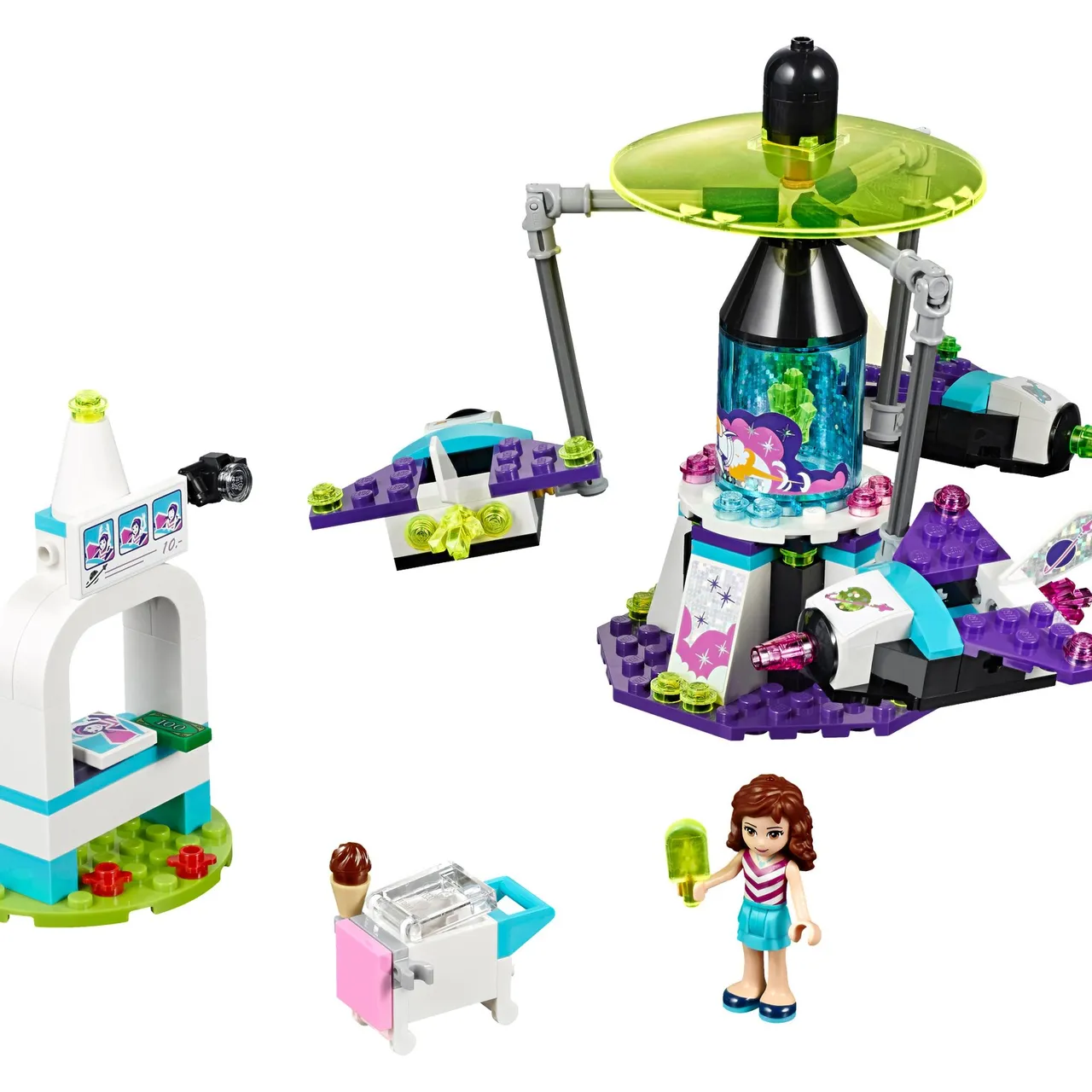 Amusement Park Space Ride