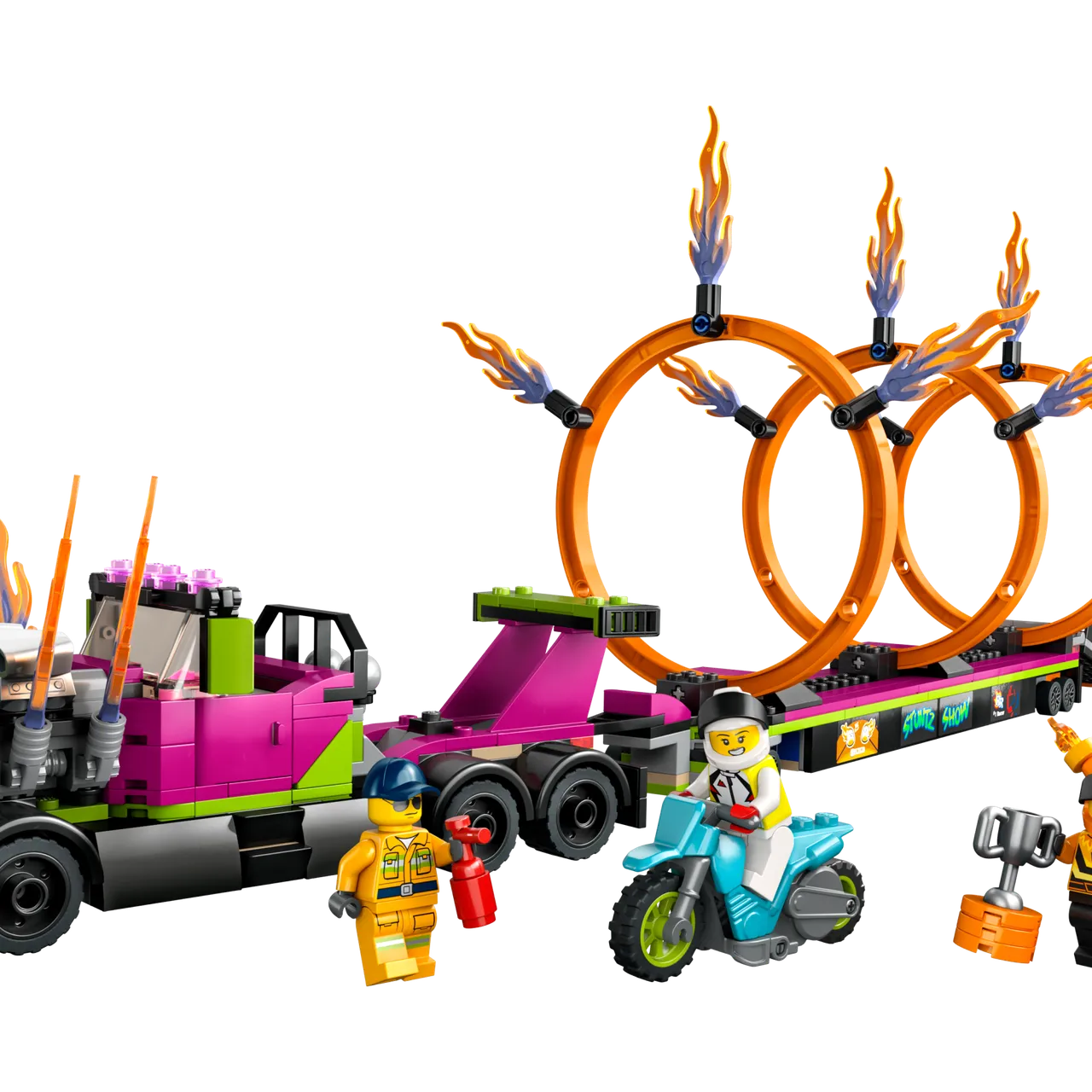 Stunt Truck & Ring of Fire Challenge