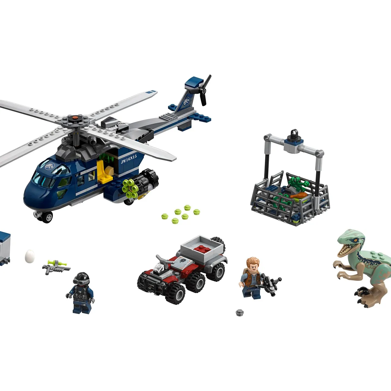 Blue's Helicopter Pursuit