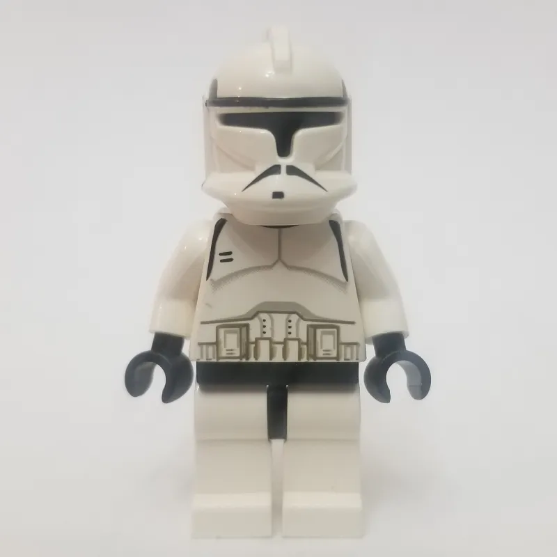Clone Trooper, Phase I Armor, Plain Black Head