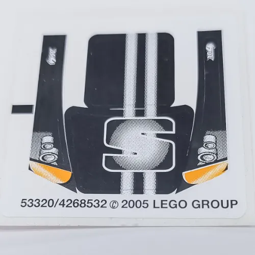 Sticker Sheet for Set 8658-1