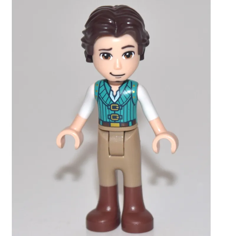 Flynn Rider - Dark Turquoise Vest, Thick Leg Hinge