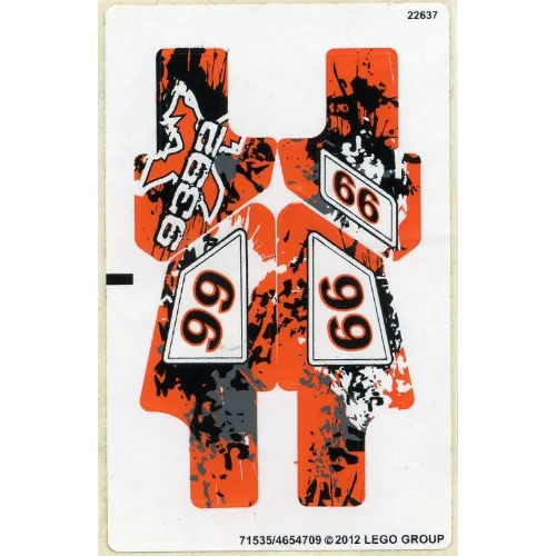 Sticker Sheet for Set 9392-1