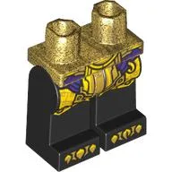 Hips and Black Legs with Gold/Yellow/Dark Purple Robe, Claws print