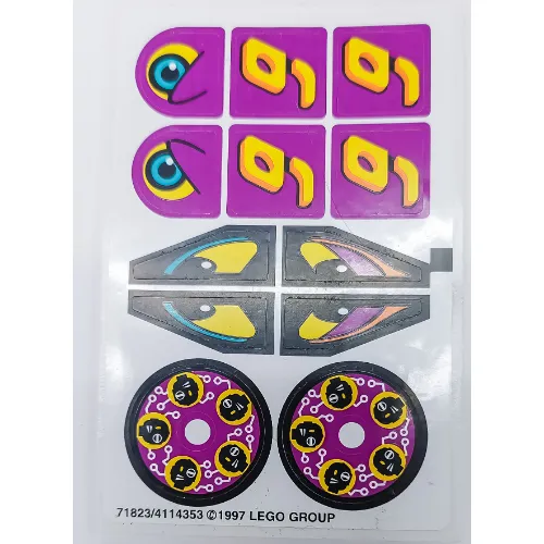 Sticker Sheet 2 for Set 8257-1