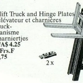 Hinge Plate, Fork-Lift