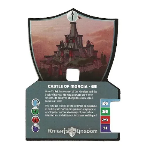 Trading Card, Knights Kingdom II, Castle Of Morcia - 65