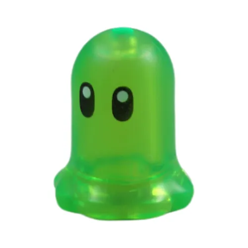 Creature, Mini Ghost / Bell-Shaped Flower with Black Eyes print (Z-Blob)