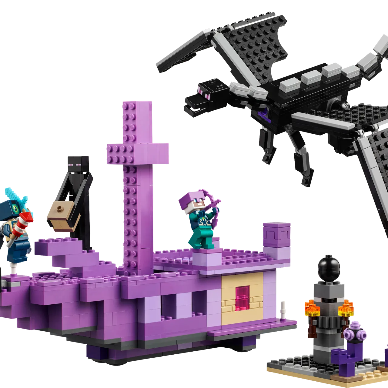 The Ender Dragon and End Ship