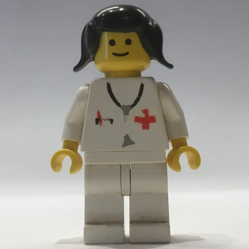 Doctor - White Legs, Female, Black Hair