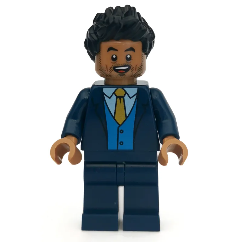 Simon Masrani in Dark Blue Suit