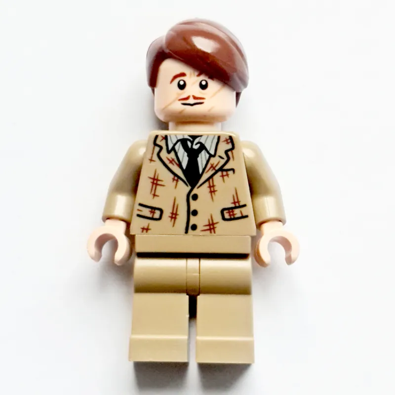 Remus Lupin, Dark Tan Suit, Reddish Brown Hair