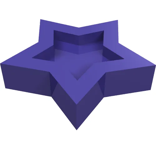 Headwear Accessory Star with Pin